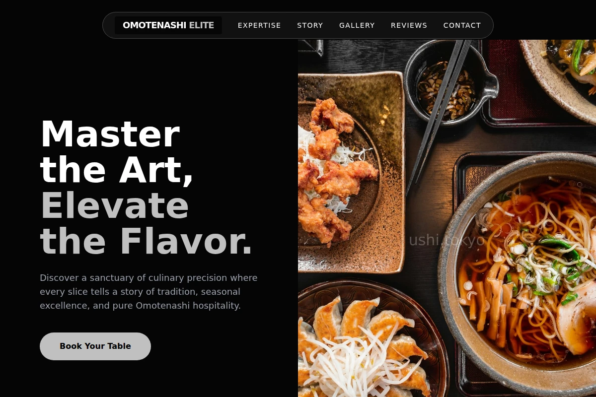Gourmet Japanese Food