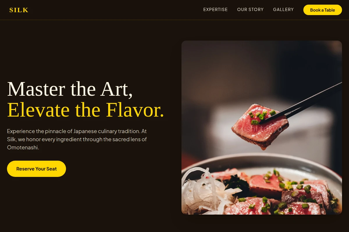Silk Japanese Food